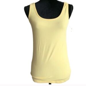 Talbots Yellow Tank Top size Small Petite